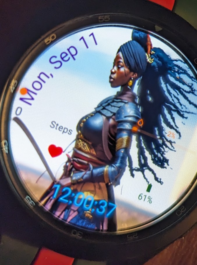 Blackfit Samurai Women with complications by "EZY"