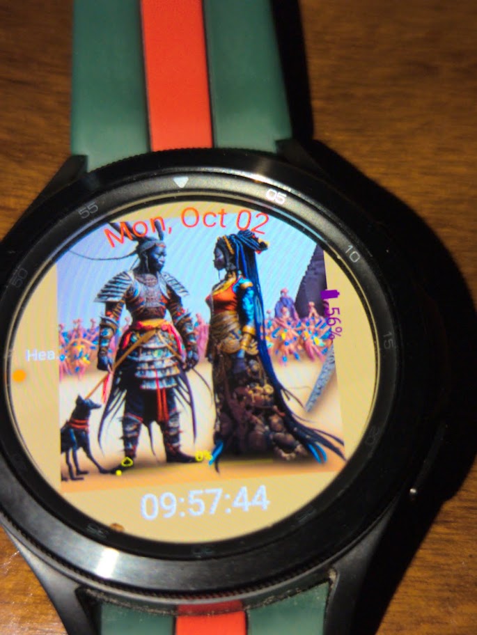 AfroSam Couple in love