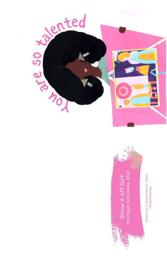 Anasha Dreams Card No. 49 by Vanessa Monroe