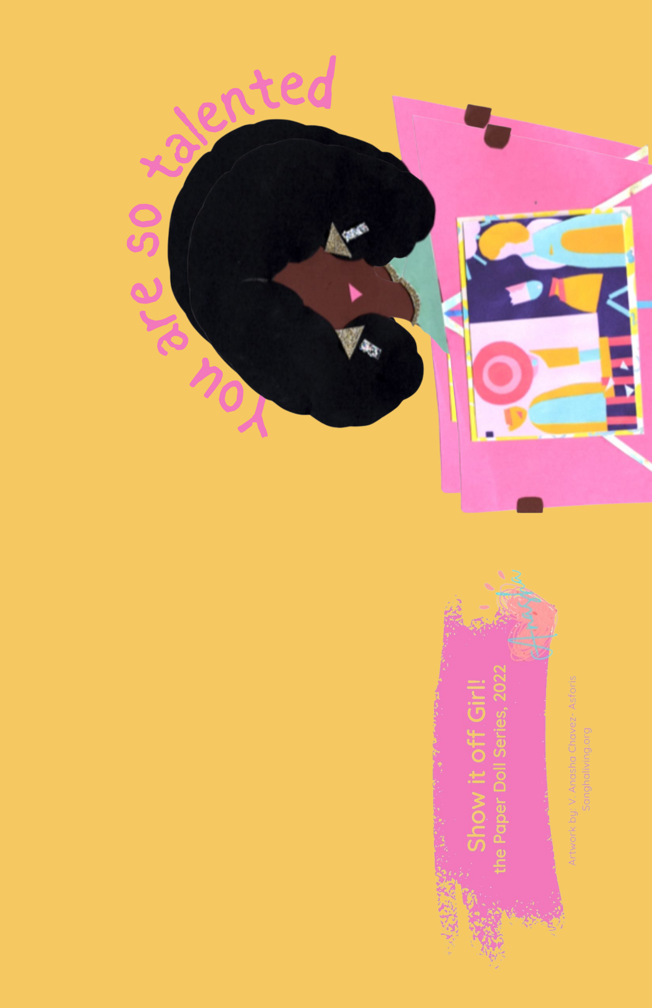 Anasha Dreams Card No. 50 by Vanessa Monroe